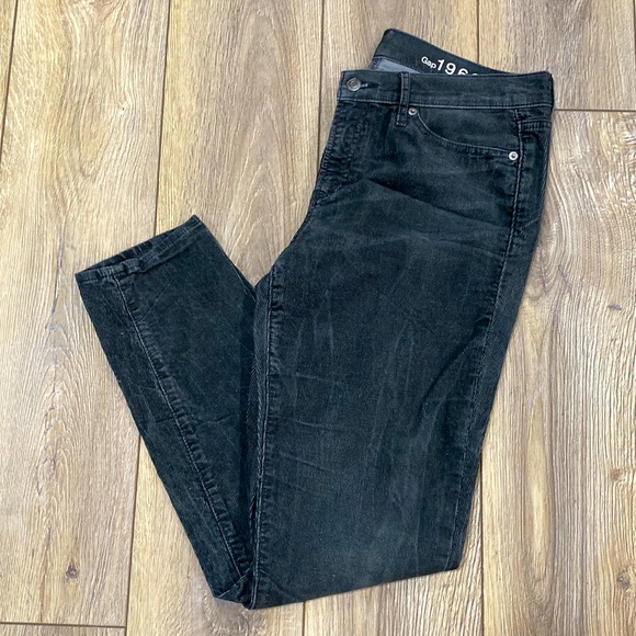 GAP Denim - GAP Always Skinny Dark Gray Cords Sz 30